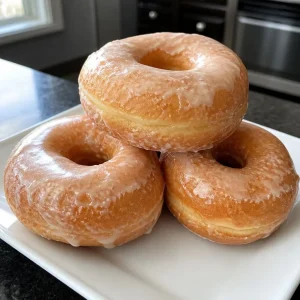 Glazed Yeast Donuts